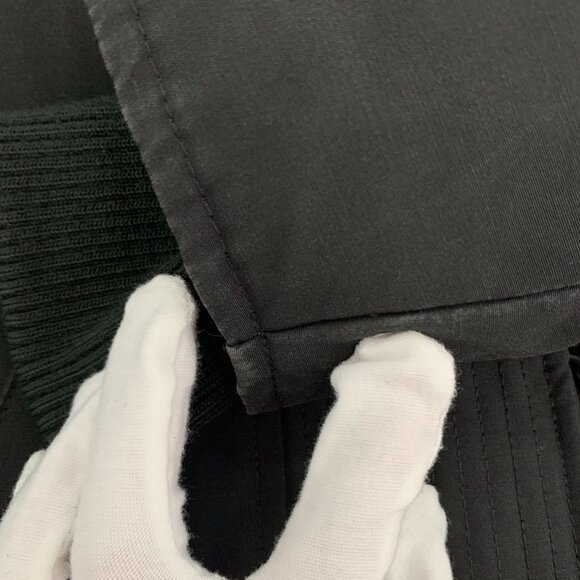 Canada Goose Down Parka Jacket 2XS Black Hooded Medium-Length Padded Coat With B - Picture 8 of 16